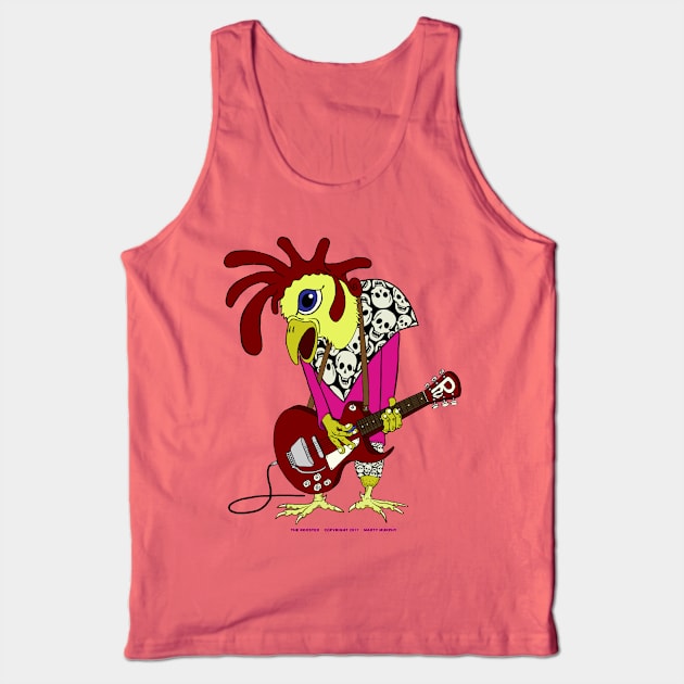 The Rooster Tank Top by spiralsaint